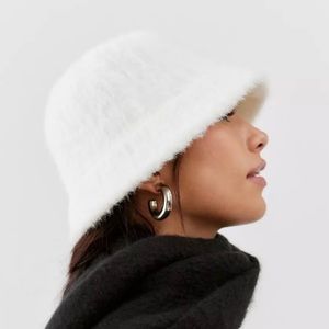Urban Outfitters Juno Fuzzy Bucket Hat